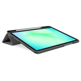Tech-Protect SC Pen Canvas Samsung Galaxy Tab A11 / A9 Flip Tablet Cover m. Stylus Holder - Grå
