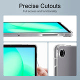 Tech-Protect Samsung Galaxy Tab A11+ (Plus) / A9+ (Plus) FlexAir Cover - Gennemsigtig