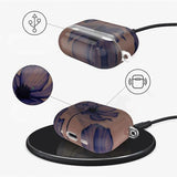 Apple AirPods Pro (3. Gen.) Tech-Protect Lamano Case m. Nøglering - Velvet Night