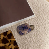 Apple AirPods Pro (3. Gen.) Tech-Protect Lamano Case m. Nøglering - Velvet Night