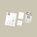 iPhone 17 Pro - Tech-Protect Cam Fit+ Kameralinsebeskyttelse - Sølv