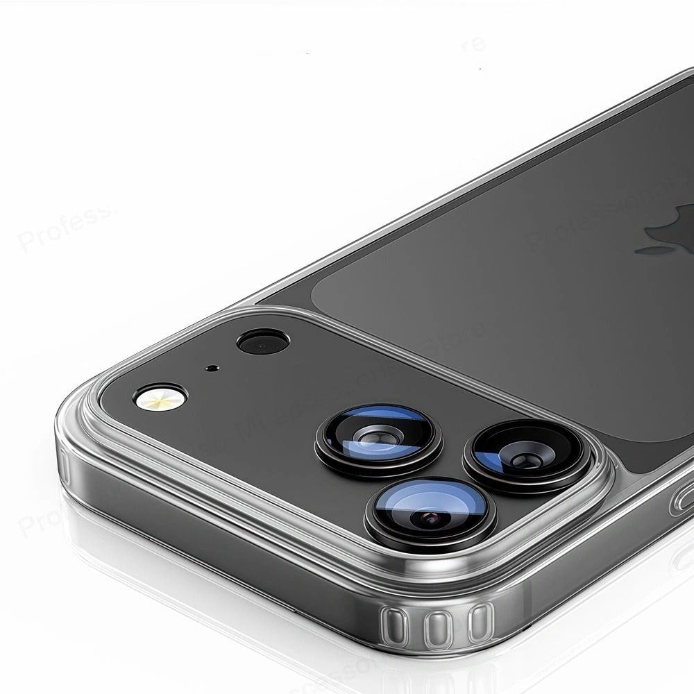 iPhone 17 Pro Max - Tech-Protect Cam Fit+ Kameralinsebeskyttelse - Blå