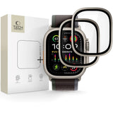 Apple Watch Ultra 3 / 2 / 1 (49mm) Tech-Protect Skærmbeskyttelse - 2 stk. - Titaniumgrå