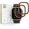 Apple Watch Ultra 3 / 2 / 1 (49mm) Tech-Protect Skærmbeskyttelse - 2 stk. - Cosmic Orange