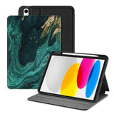 iPad 10.9" (2024 / 2022) / 11" (2025) Tech-Protect Lamano Tablet Cover - Verde Aura