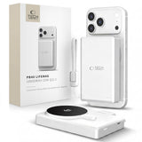 Tech-Protect PB40 LifeMag PowerBank m. 25W & 10.000mAh - MagSafe / Qi2 Kompatibel - Hvid
