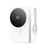 Tech-Protect PB40 LifeMag PowerBank m. 25W & 10.000mAh - MagSafe / Qi2 Kompatibel - Hvid