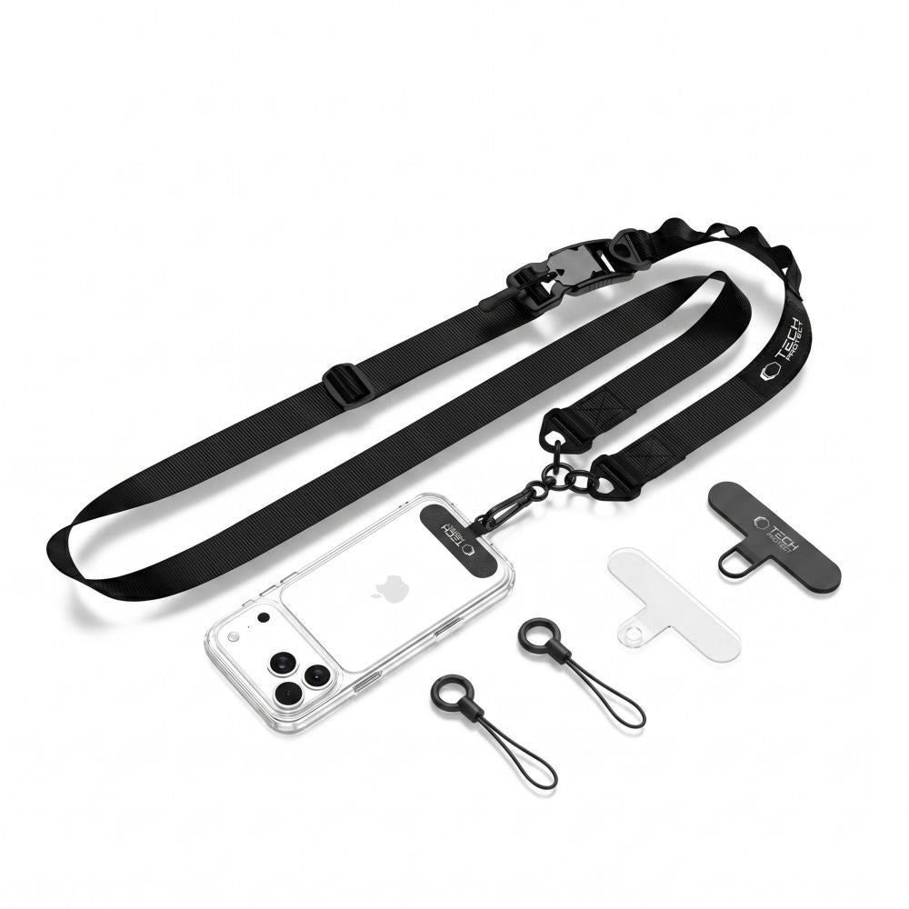 Tech-Protect Rope Crossbody Strop - Sort