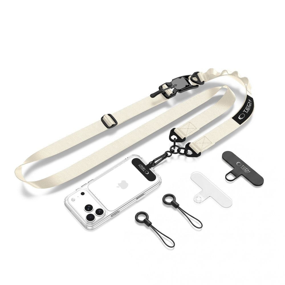 Tech-Protect Rope Crossbody Strop - Beige
