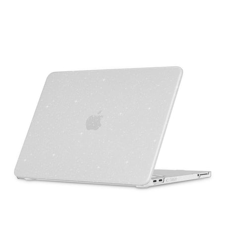 MacBook Neo 13 A18 Pro (2026) Tech-Protect Smartshell Plast Cover - Glitter Clear