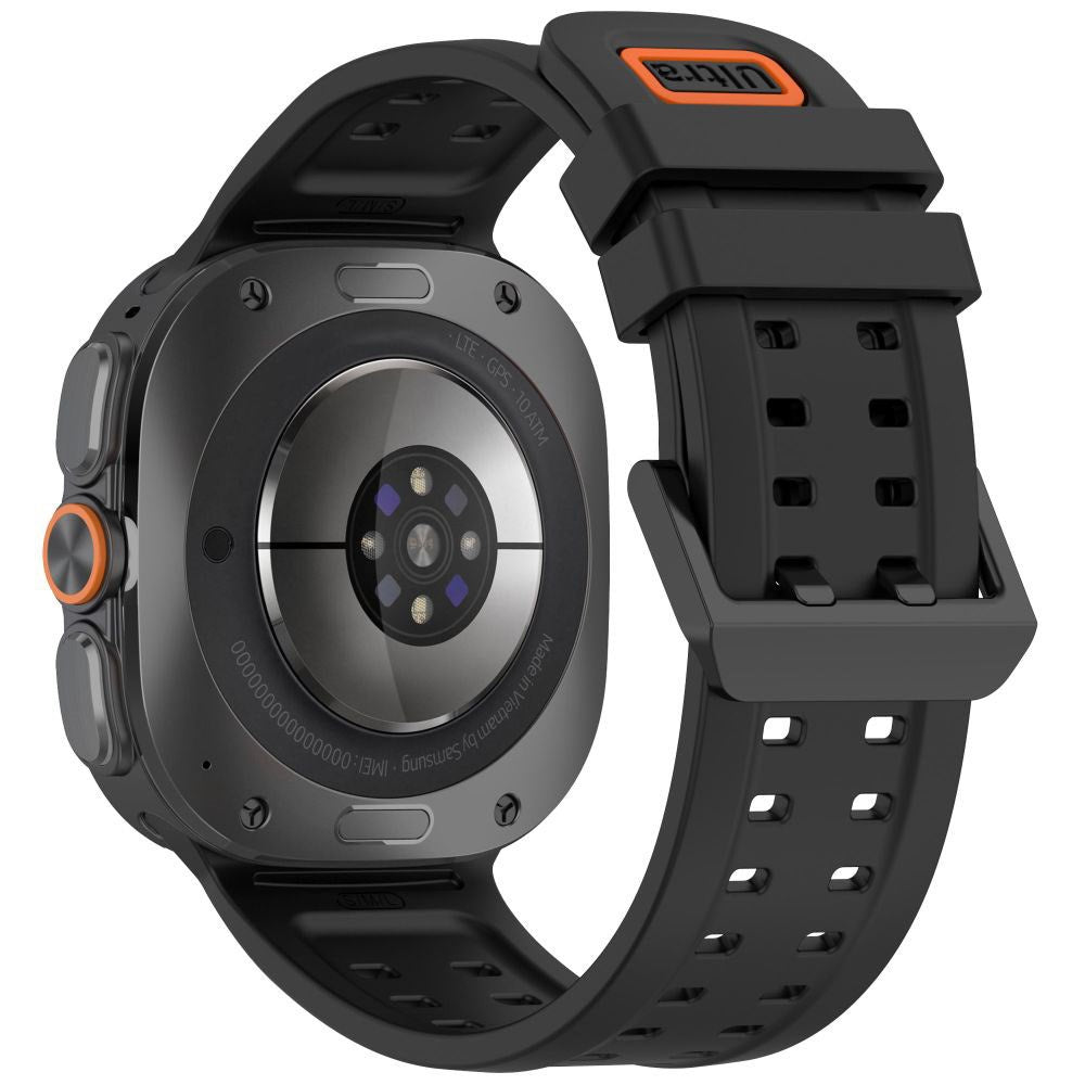 Samsung Galaxy Watch Ultra 2 / Ultra (47mm) Tech-Protect Silikone Air Rem - Sort