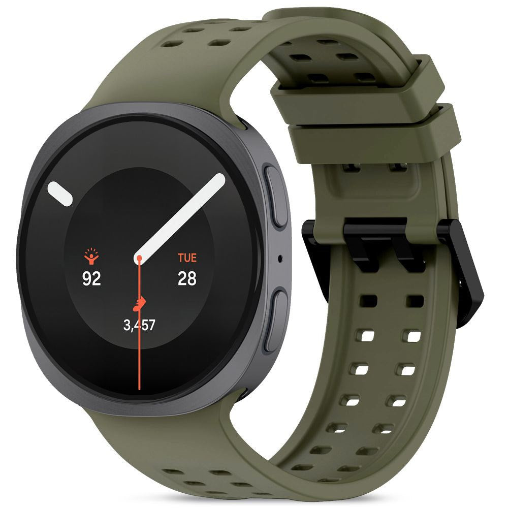 Samsung Galaxy Watch 8 / 9 / Classic (40 / 44 / 46mm) Tech-Protect Silikone Air Rem - Grøn