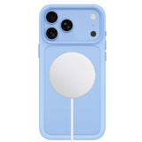 Tech-Protect iPhone 18 Pro / 17 Pro MagMat Mobil Cover - MagSafe Kompatibel - Mat Lyseblå