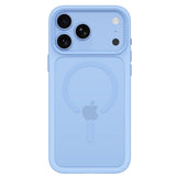 Tech-Protect iPhone 18 Pro / 17 Pro MagMat Mobil Cover - MagSafe Kompatibel - Mat Lyseblå