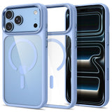 Tech-Protect iPhone 18 Pro Max / 17 Pro Max MagMat Mobil Cover - MagSafe Kompatibel - Gennemsigtig / Blå