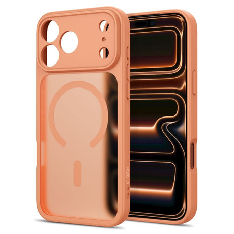 Tech-Protect BasicMag iPhone 17 Pro / 18 Pro Hybrid Bagside Cover - MagSafe Kompatibel - Mat Orange