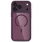 Tech-Protect iPhone 18 Pro / 17 Pro MagPeak Mobil Cover - MagSafe Kompatibel - Rød / Gennemsigtig