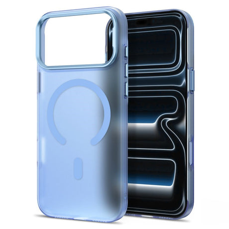 Tech-Protect iPhone 18 Pro / 17 Pro MagZero Mobil Cover - MagSafe Kompatibel - Matte Light Blue