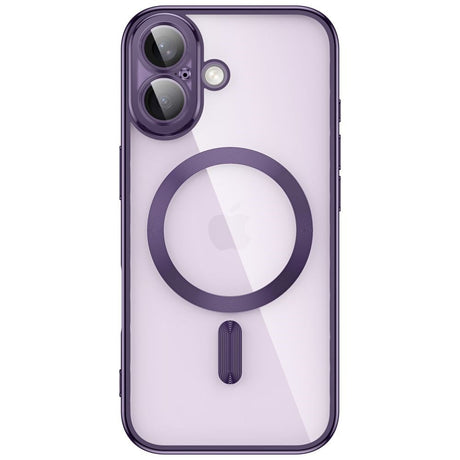 Tech-Protect iPhone 17 MagFlex Cover - MagSafe Kompatibel - Lilla / Gennemsigtig