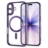 Tech-Protect iPhone 17 MagFlex Cover - MagSafe Kompatibel - Lilla / Gennemsigtig