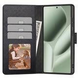 Google Pixel 11 / 11 Pro Tech-Protect Wallet Kunstlæder Flip Cover - Sort