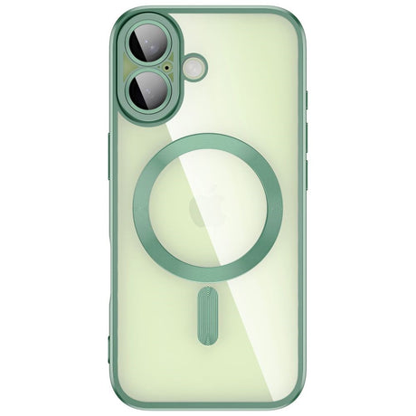 Tech-Protect iPhone 17 MagFlex Cover - MagSafe Kompatibel - Grøn / Gennemsigtig
