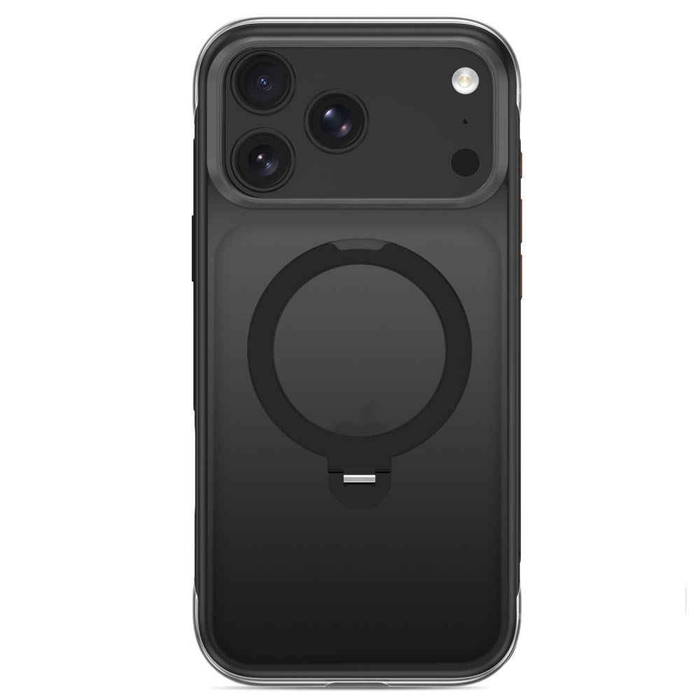 Tech-Protect iPhone 18 Pro / 17 Pro MagAir Stand Mobil Cover m. Kickstand - MagSafe Kompatibel - Mat Sort