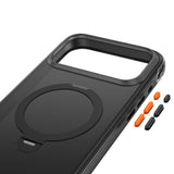 Tech-Protect iPhone 18 Pro Max / 17 Pro Max MagAir Stand Mobil Cover m. Kickstand - MagSafe Kompatibel - Mat Sort