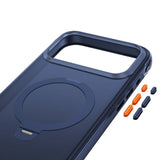 Tech-Protect iPhone 18 Pro / 17 Pro MagAir Stand Mobil Cover m. Kickstand - MagSafe Kompatibel - Mat Blå