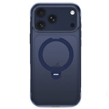 Tech-Protect iPhone 18 Pro / 17 Pro MagAir Stand Mobil Cover m. Kickstand - MagSafe Kompatibel - Mat Blå