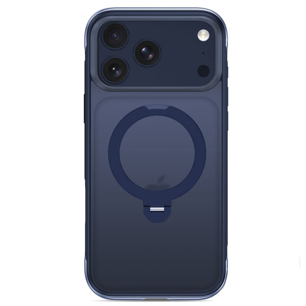 Tech-Protect iPhone 18 Pro Max / 17 Pro Max MagAir Stand Mobil Cover m. Kickstand - MagSafe Kompatibel - Mat Blå