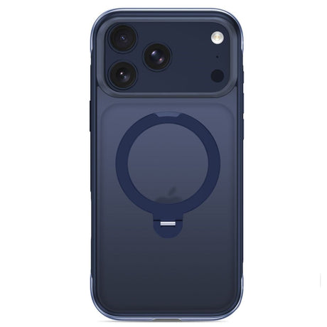 Tech-Protect iPhone 18 Pro Max / 17 Pro Max MagAir Stand Mobil Cover m. Kickstand - MagSafe Kompatibel - Mat Blå