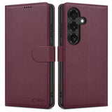 Samsung Galaxy S26 FE Tech-Protect Flip Cover m. Kortholder - Rød