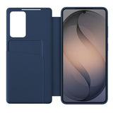 Samsung Galaxy S26 FE Tech-Protect Smart Wallet Flip Cover m. Kortholder - Blå