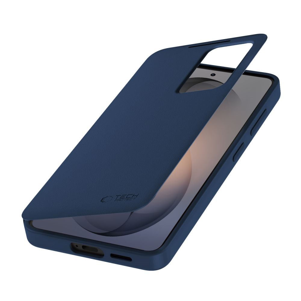 Samsung Galaxy S26 FE Tech-Protect Smart Wallet Flip Cover m. Kortholder - Blå