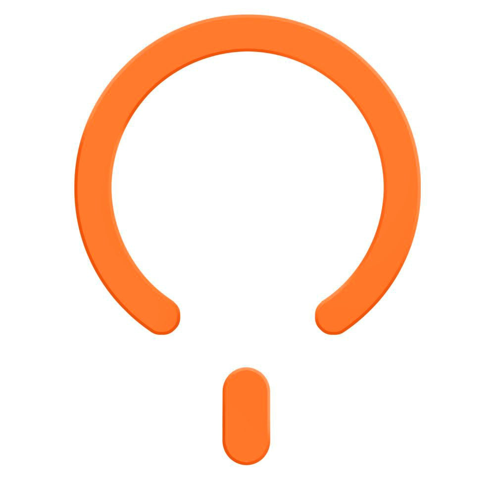 Tech-Protect - MagSafe Ring m. Installationsramme - Orange