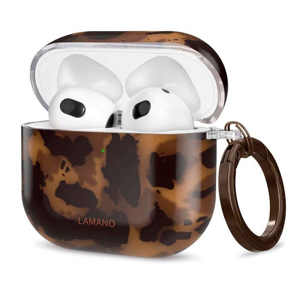 Tech-Protect Apple AirPods (4. gen.) Lamano Cover - Nøglering - Panther