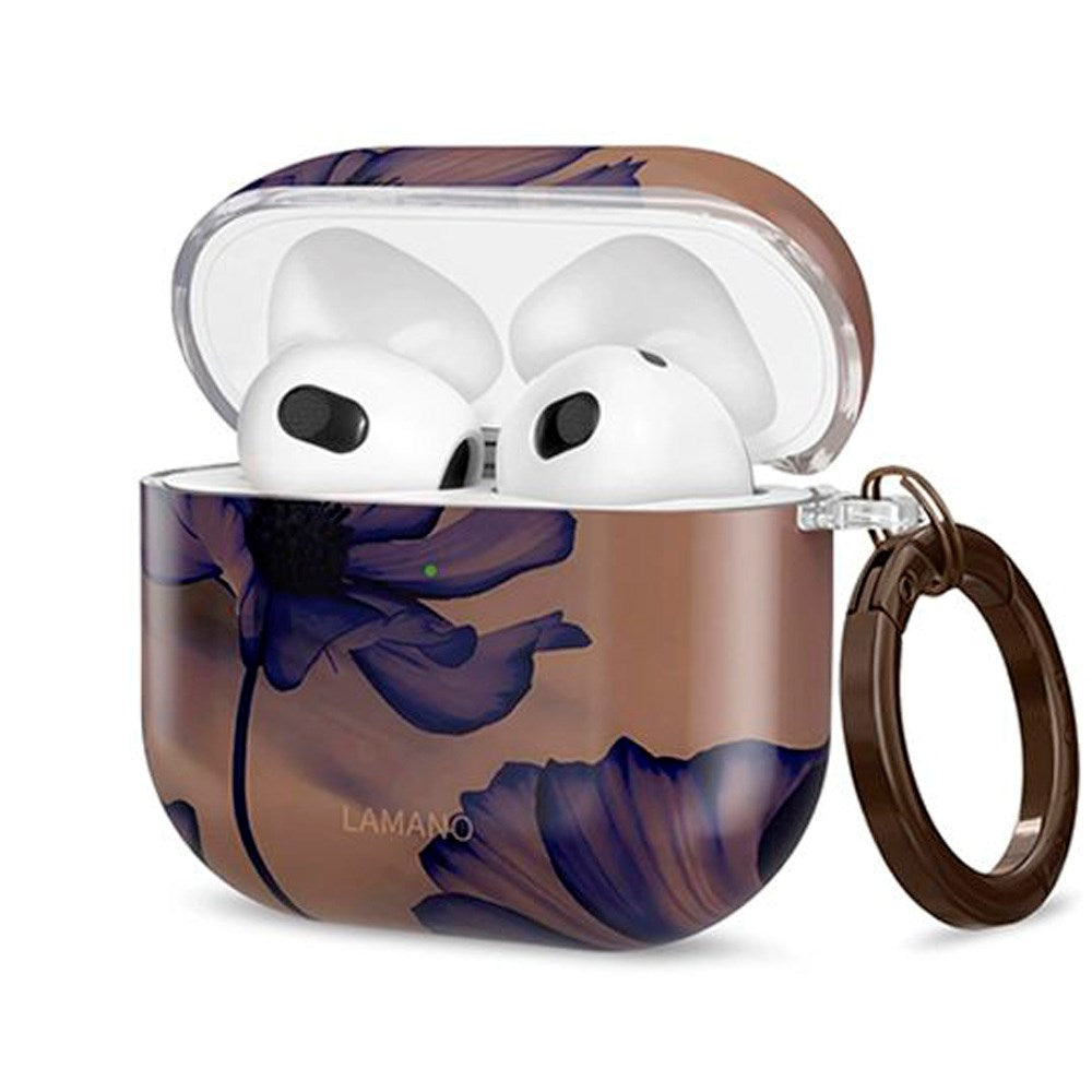 Tech-Protect Apple AirPods (4. gen.) Lamano Cover - Nøglering - Velvet Night