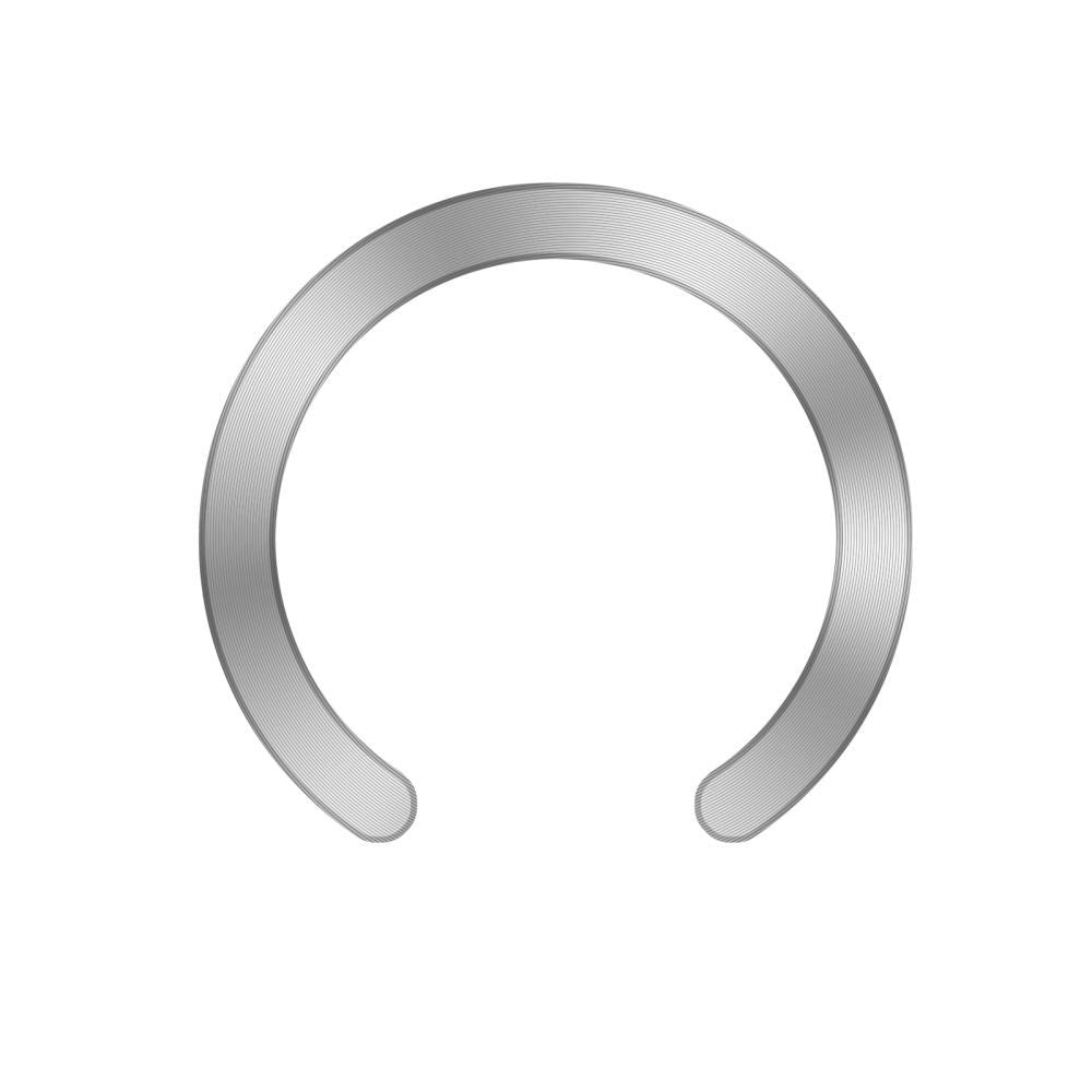 Tech-Protect MagSafe Kompatibel Magnetisk Ring - Installationsramme - 2 stk - Sølv / Blå