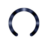 Tech-Protect MagSafe Kompatibel Magnetisk Ring - Installationsramme - 2 stk - Sølv / Blå