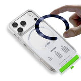 Tech-Protect MagSafe Kompatibel Magnetisk Ring - Installationsramme - 2 stk - Sølv / Blå
