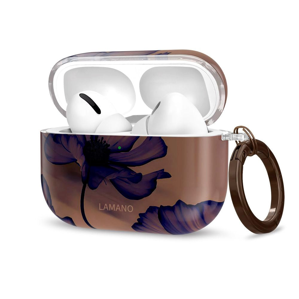 Tech-Protect Apple AirPods Pro (1. & 2. gen.) Lamano Cover - Nøglering - Velvet Night