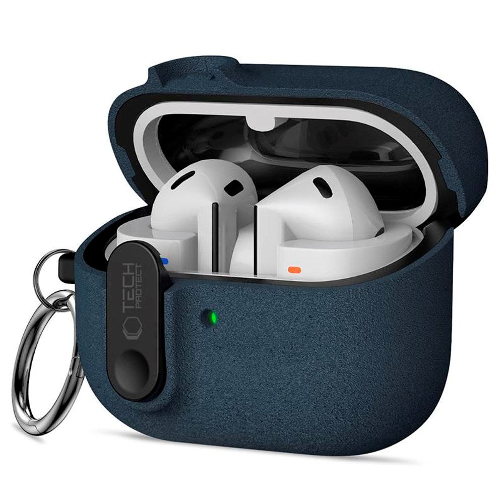 Tech-Protect Samsung Galaxy Buds 3 / 3 Pro / 3 FE Slim Hook Cover - Karabinhage - Blå