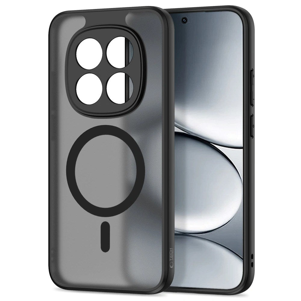 Xiaomi Redmi Note 15 Pro Tech-Protect MagMat Hybrid Bagside Cover - MagSafe Kompatibel - Sort