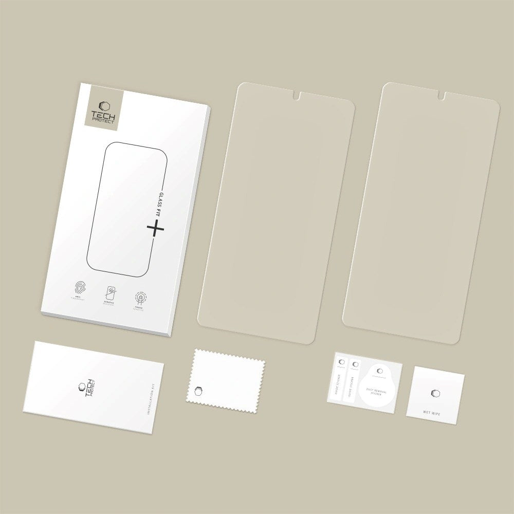 Samsung Galaxy S26 Ultra Glass Fit+ - Beskyttelsesglas - 2 stk. - Gennemsigtig