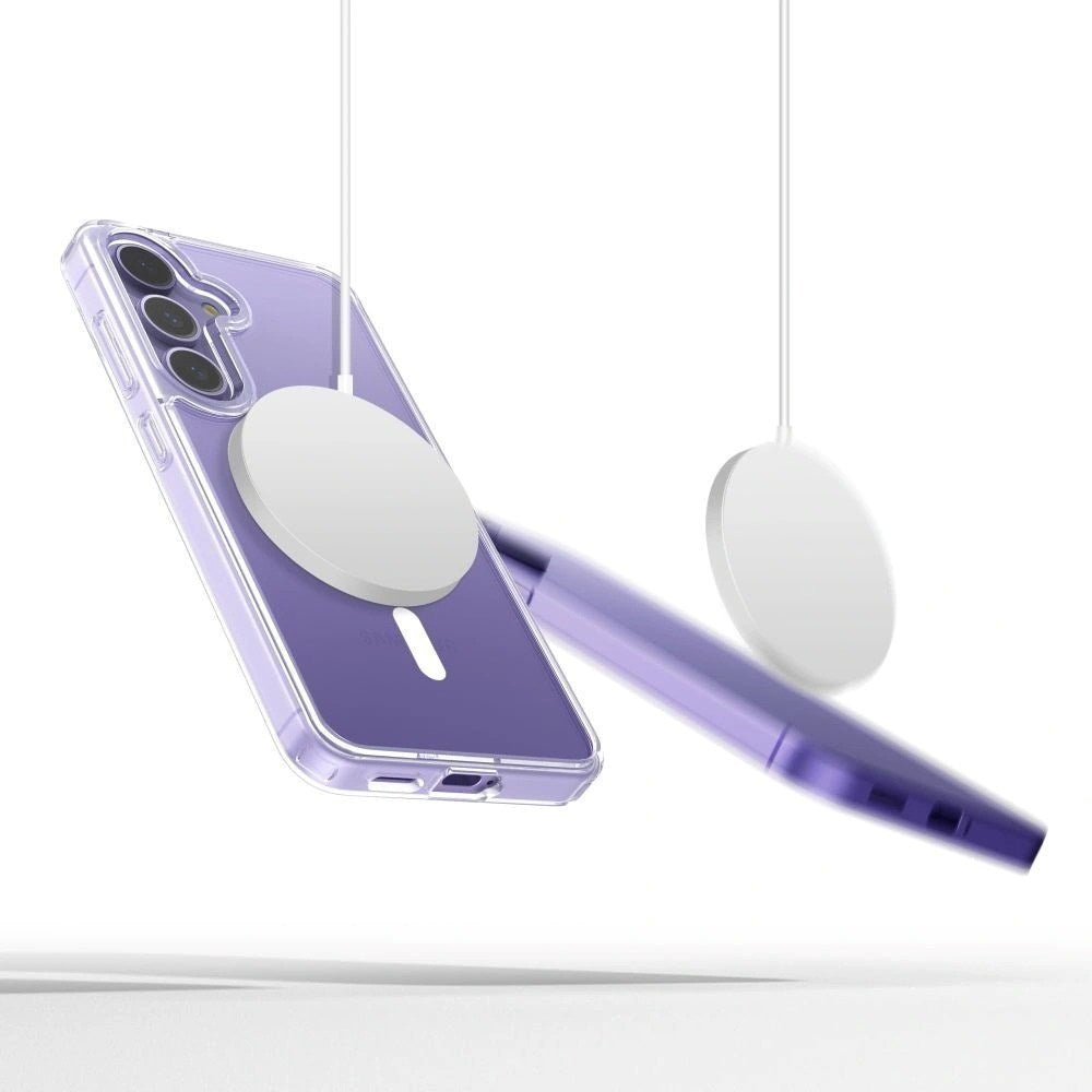 Samsung Galaxy S26+ (Plus)  Tech-Protect Flexair Hybrid Bagside Cover - MagSafe Kompatibel - Gennemsigtig