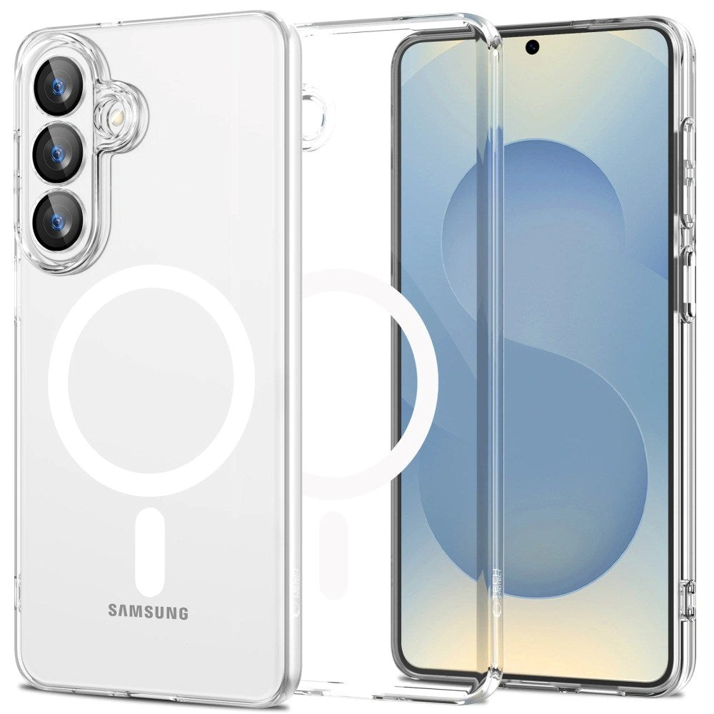 Samsung Galaxy S26+ (Plus)  Tech-Protect Flexair Hybrid Bagside Cover - MagSafe Kompatibel - Gennemsigtig