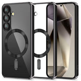 Tech-Protect - Samsung Galaxy S25 - MagFlex Cover - MagSafe Kompatibel - Sort