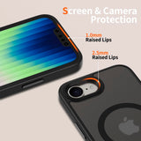 Tech-Protect - iPhone 16e - Magmat Cover - MagSafe Kompatibel - Mat Sort