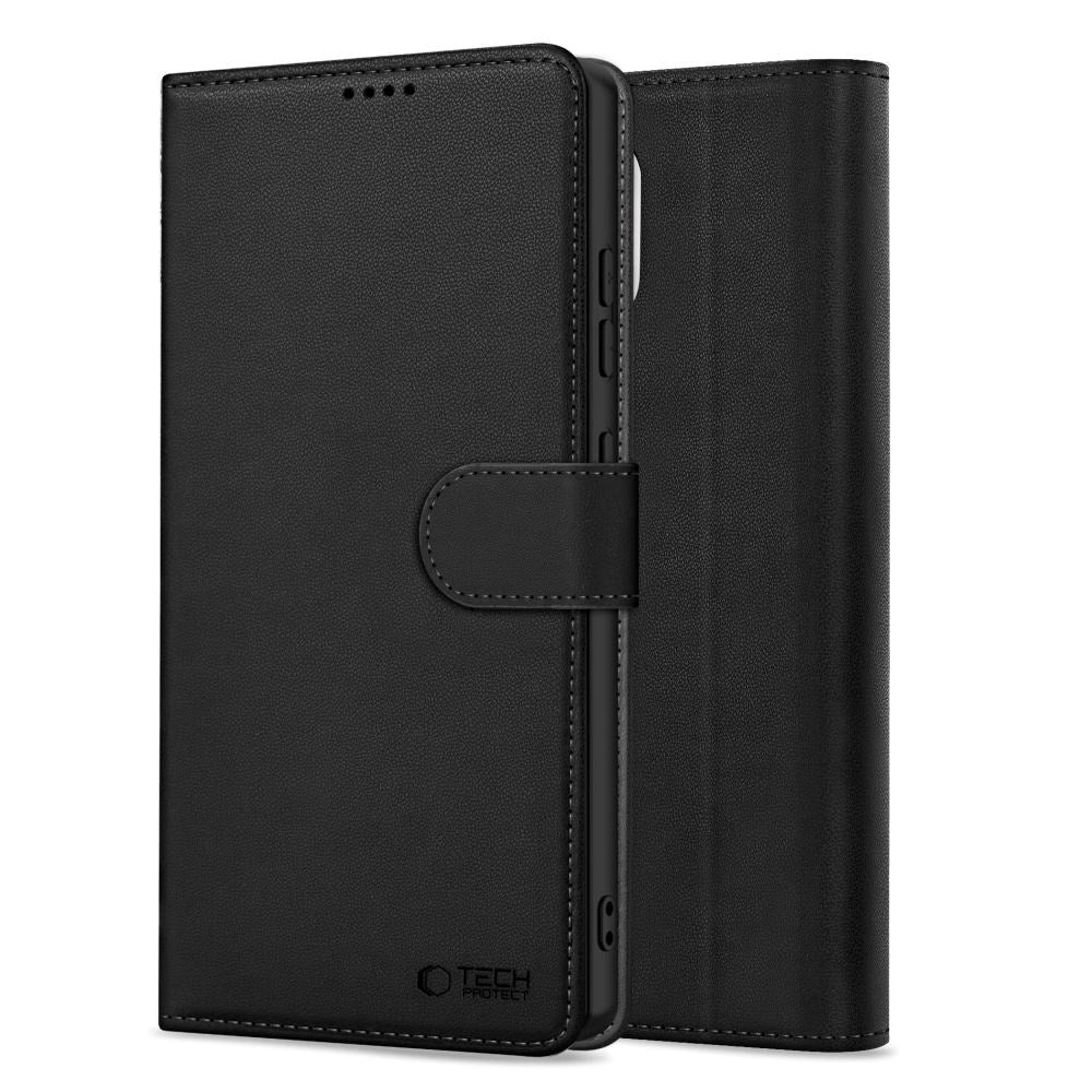Tech-Protect - iPhone 16e Wallet m. Pung - Sort